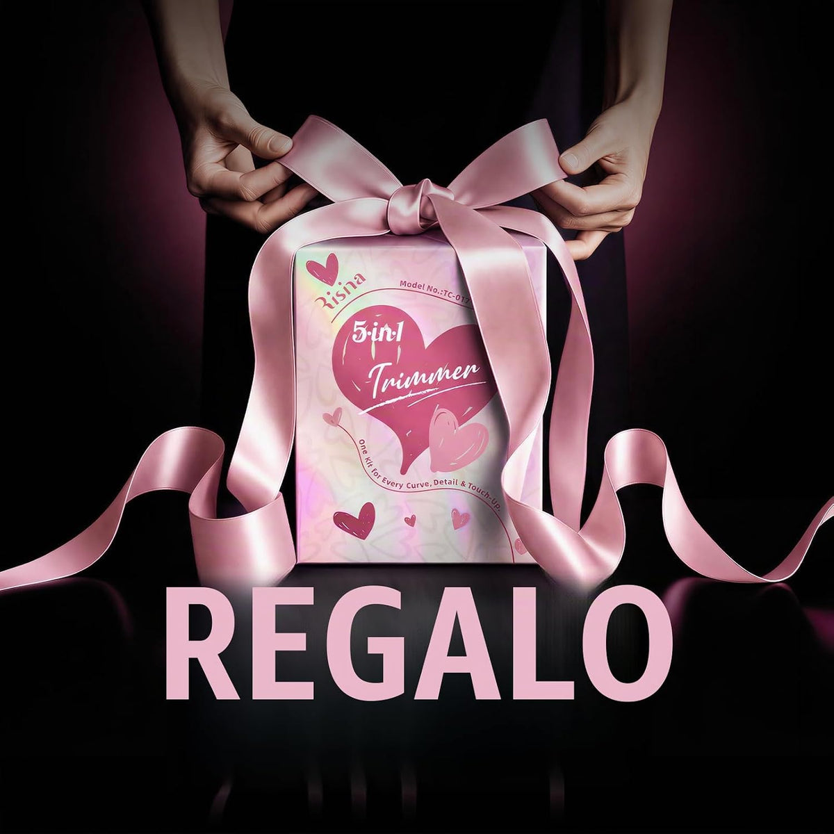 Risina Recortadora de bikini 5 en 1 para mujer, regalos de cuidado...