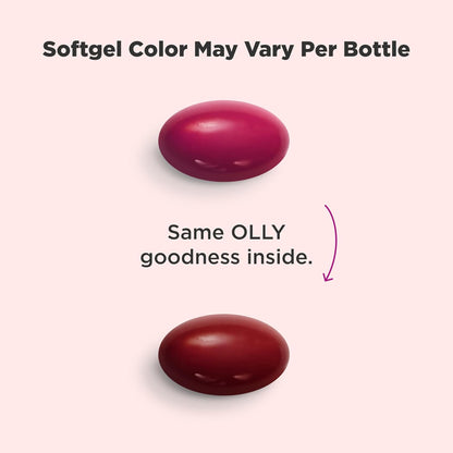 OLLY Ultra Cápsulas Blandas Multivitamínicas para Mujeres, Apoyo pa...