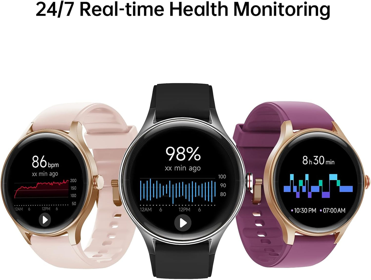 Woneligo Reloj inteligente para hombre, AMOLED de 1.57 pulgadas, pa...
