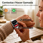 Tensky Reloj inteligente para mujer, 1.85 pulgadas HD AMOLED Fitnes...