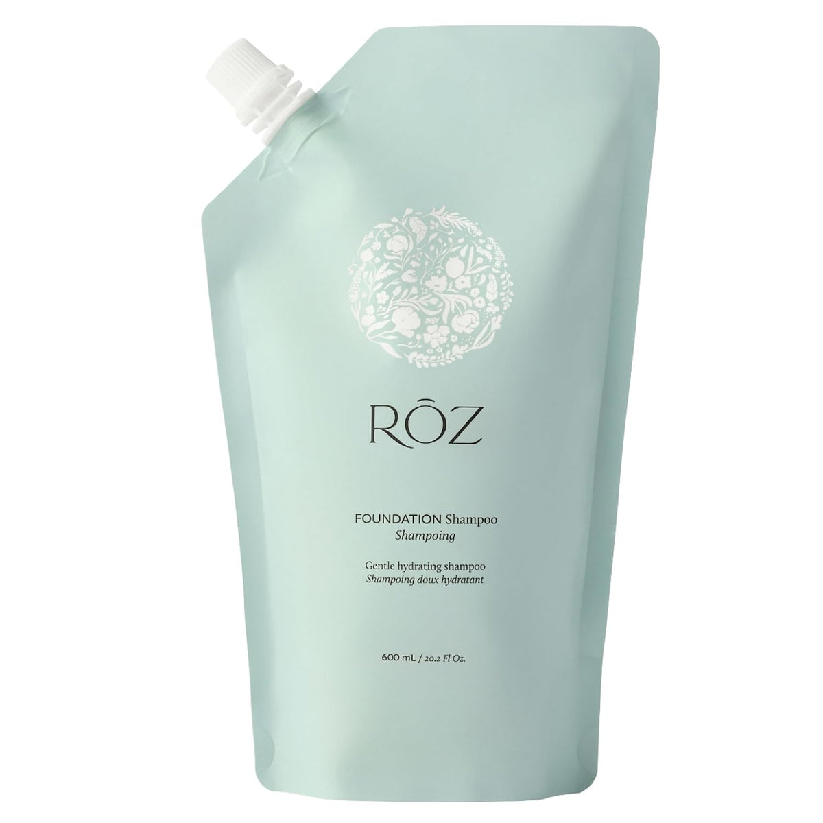 RŌZ Recambio de champú de base | Bolsa sin BPA | Hidratante, equili...