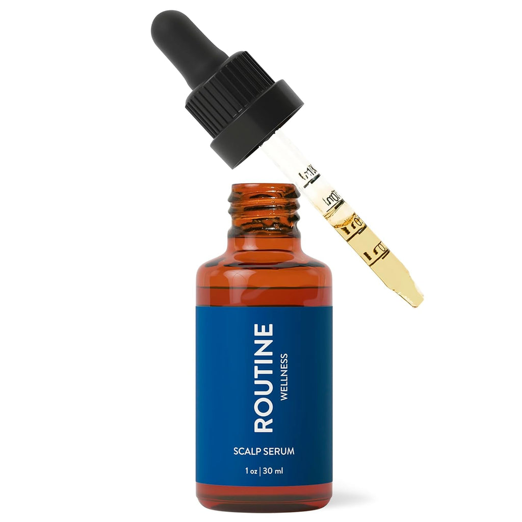 Suero para el cuero cabelludo Routine Wellness para cabello delgado...