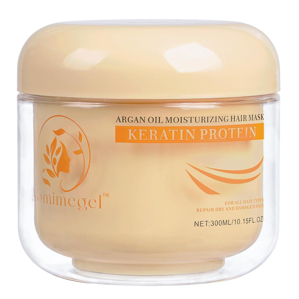 Aomimegel Máscara de Colágeno para el Cabello, Máscara de Aceite de...