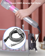 Cable de alimentación de varilla de pelo rizado para Dyson HS01 Air...