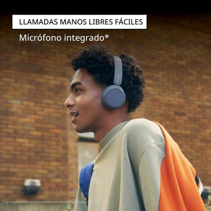 Sony WH-CH520 Auriculares Inalámbricos Bluetooth On-Ear con Micrófo...