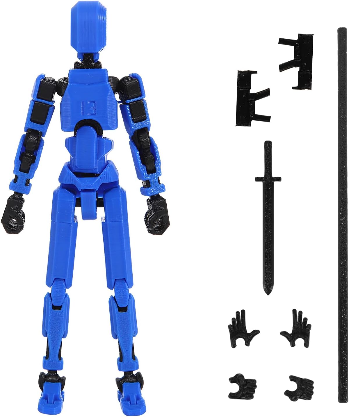 MerryXD T13 - Figura de acción 3D, figura de acción Nova Titan Luck...
