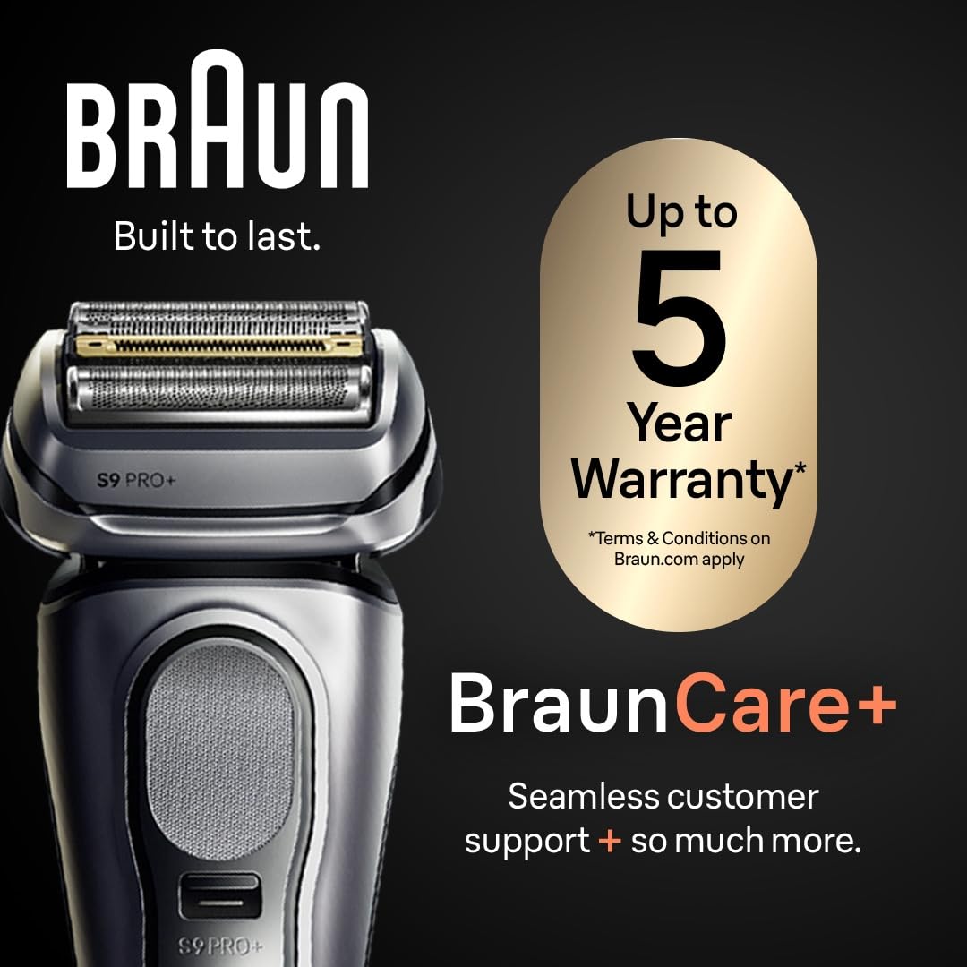 Braun Maquinilla de afeitar eléctrica para hombres Serie 9 PRO+ Máq...
