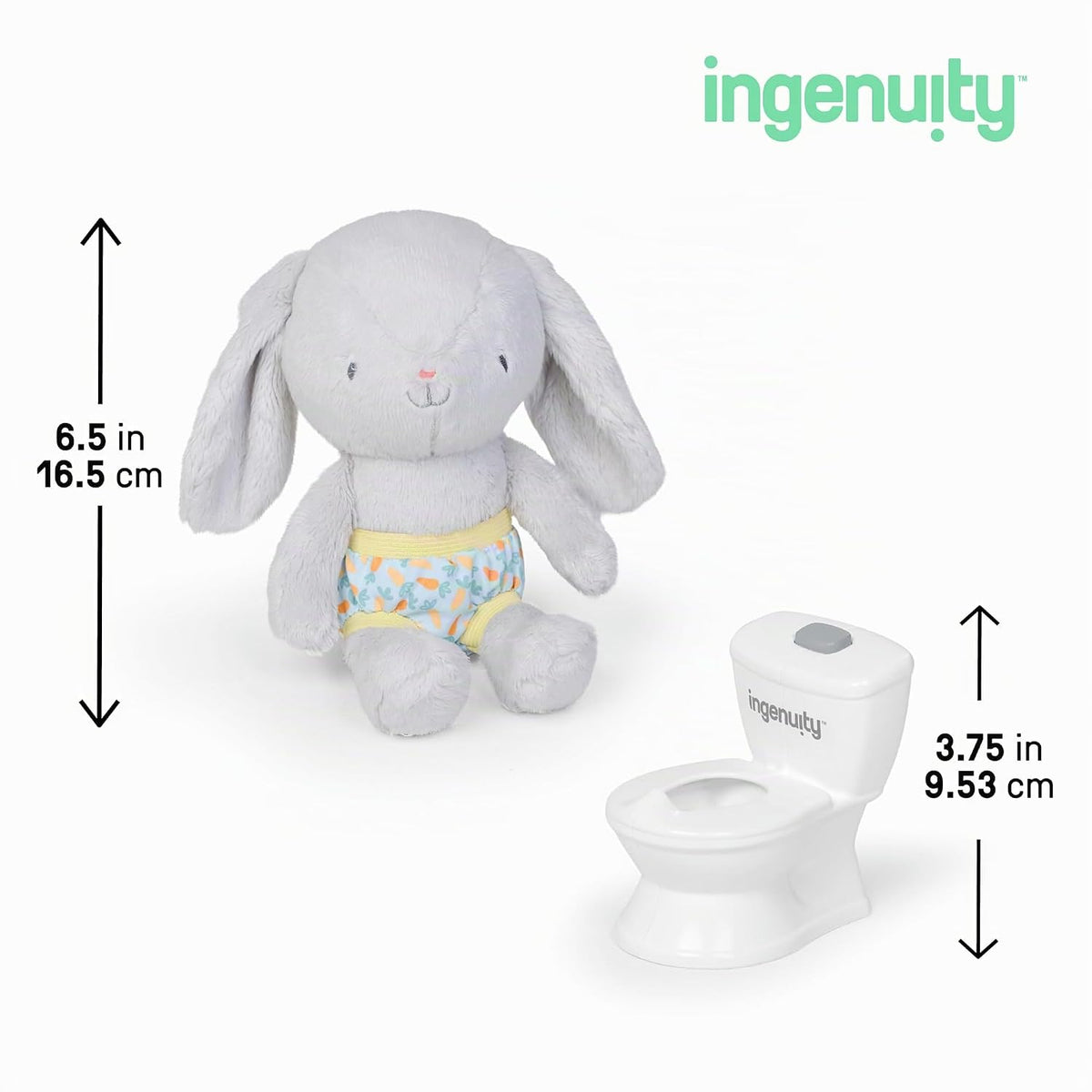 Ingenuity Sylvi - Kit de entrenamiento para ir al baño con juguete...