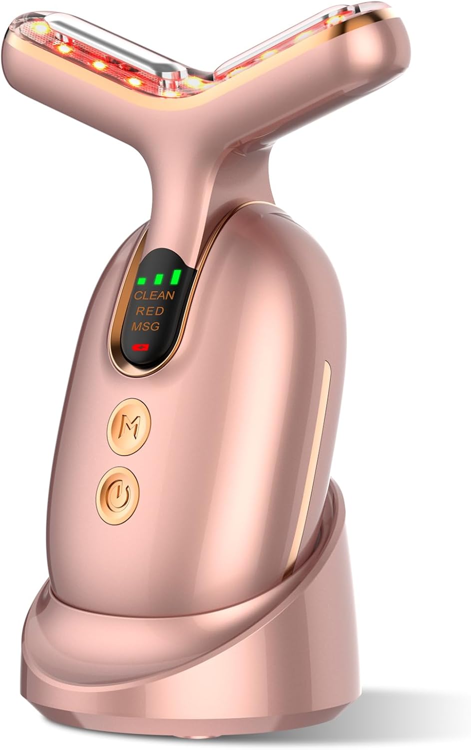 Dispositivo de belleza facial de microcorriente, 3 modos, terapia d...