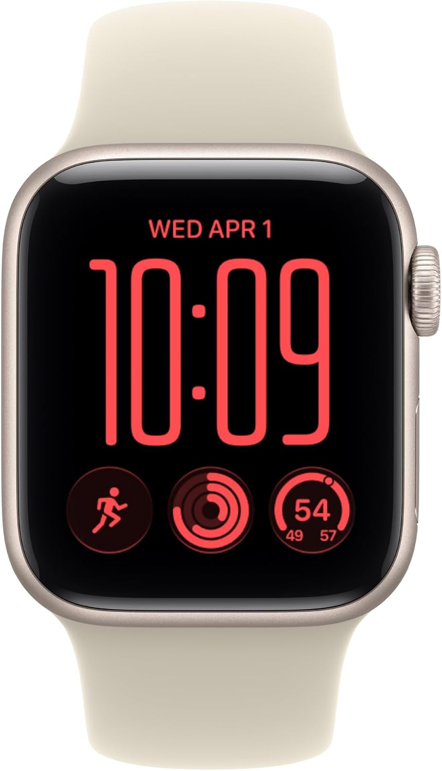 Apple Reloj inteligente SE 3 GPS 1.575 in | Caja de aluminio Starli...