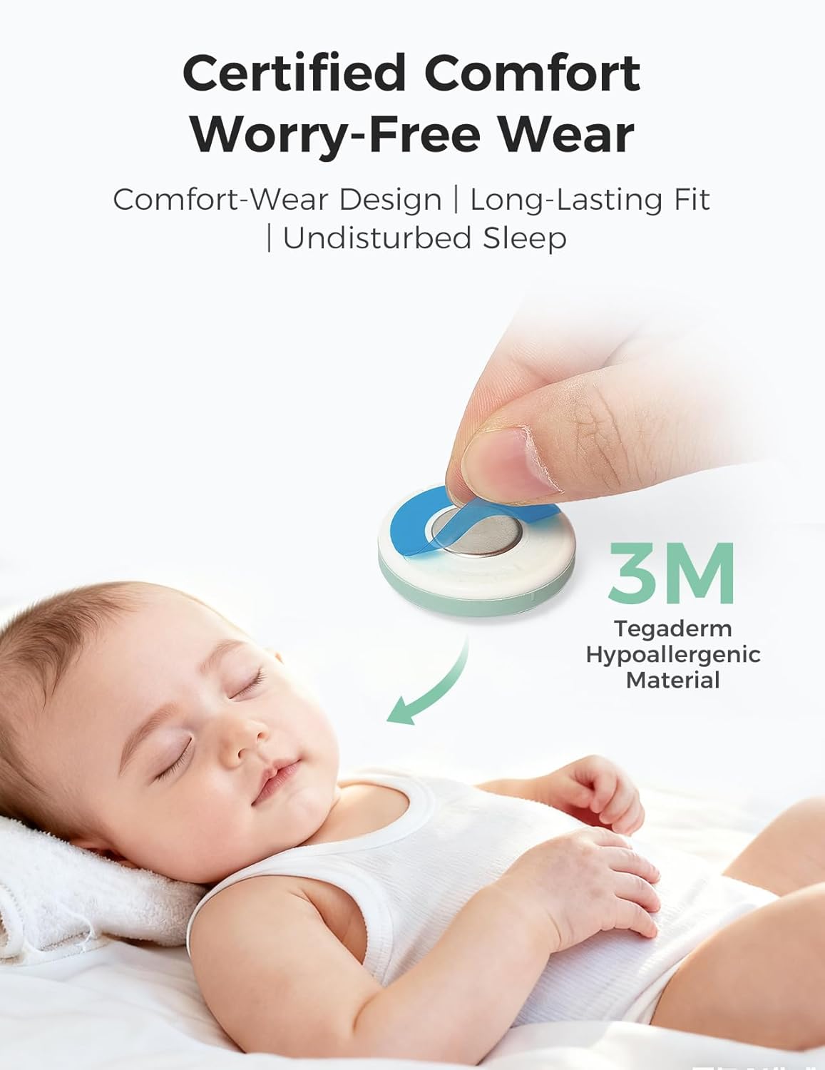 Momcozy Termómetro digital portátil para bebé, termómetro inteligen...