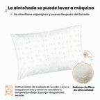 KeaBabies Pack de 2 almohadas para niños pequeños de 13x18 - Almoha...