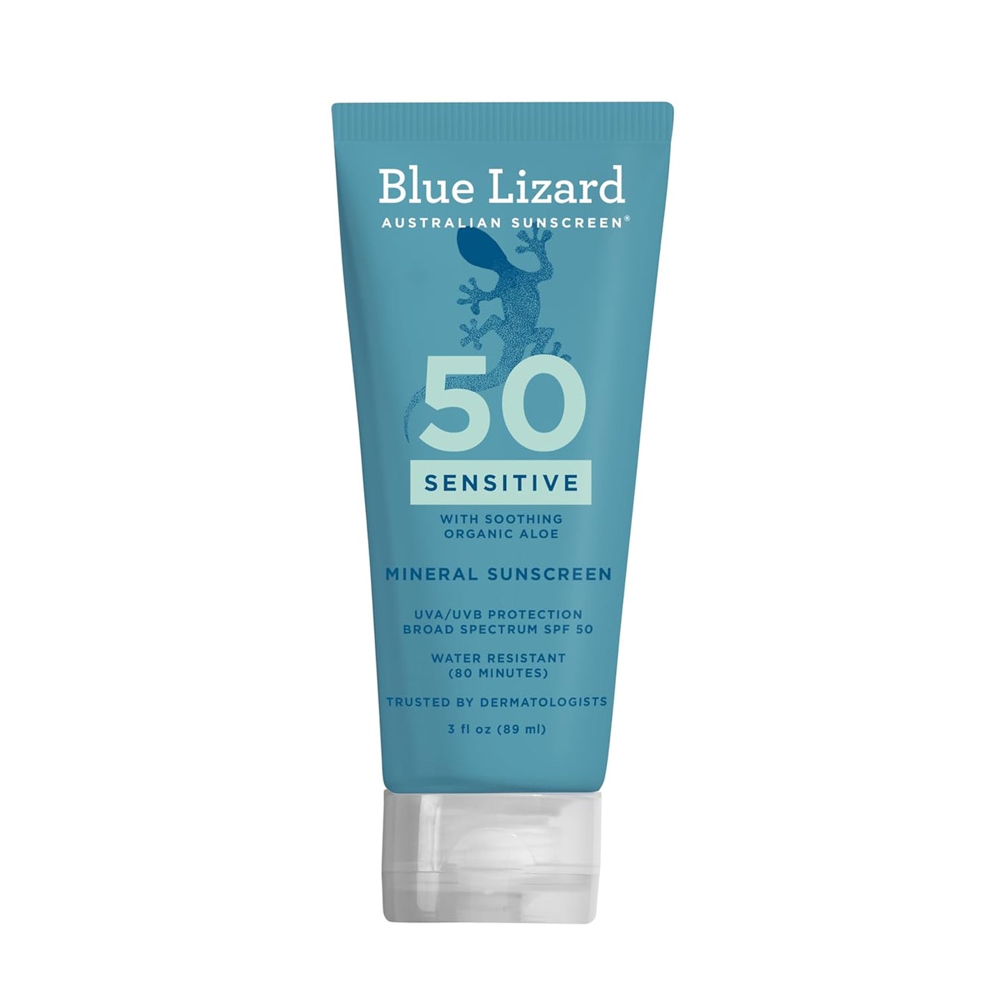 Blue Lizard - Protector solar mineral SENSIBLE con óxido de zinc, S...