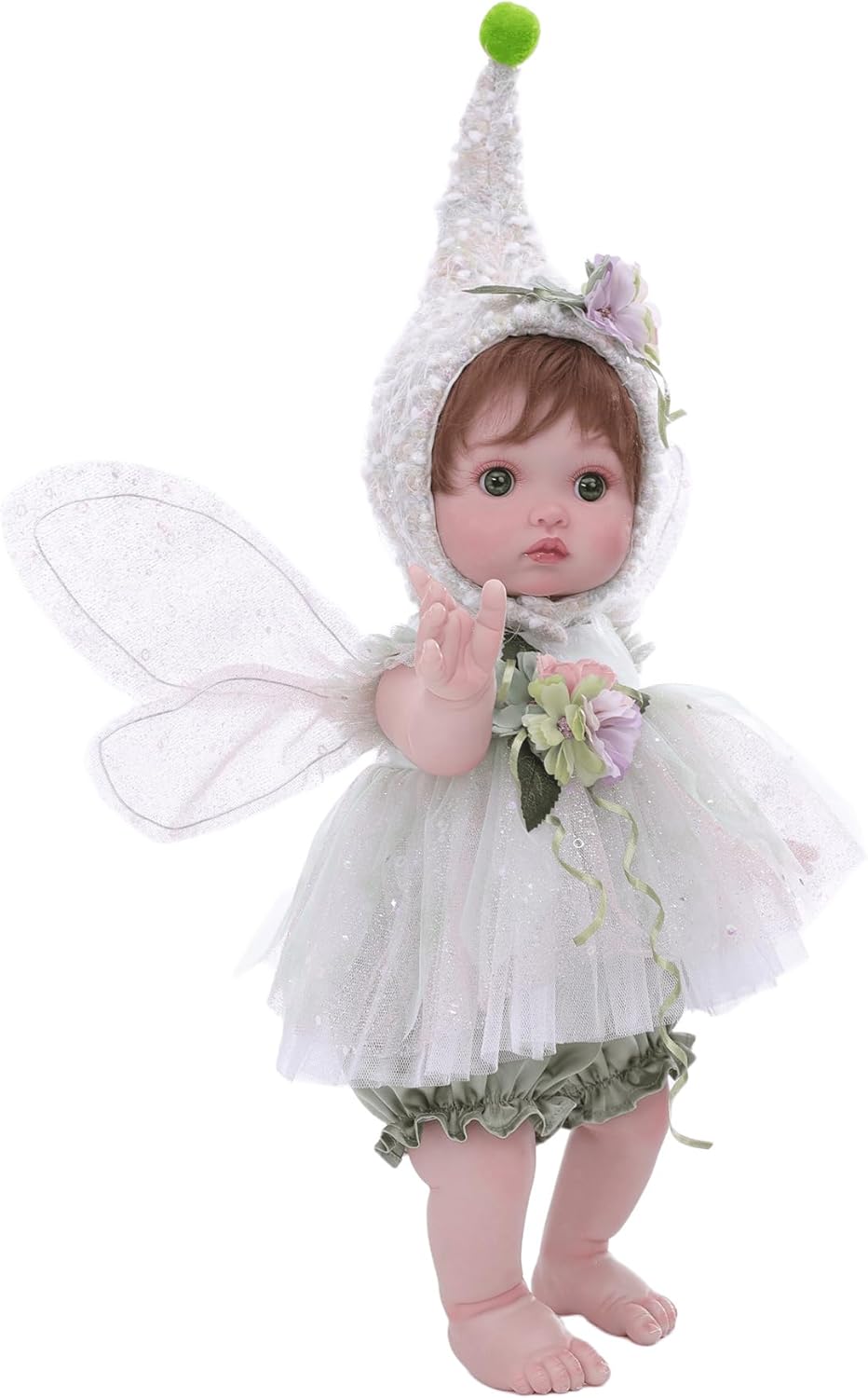Cloveray Muñeca de bebé, muñecas de bebé Reborn de 18 pulgadas \u20...