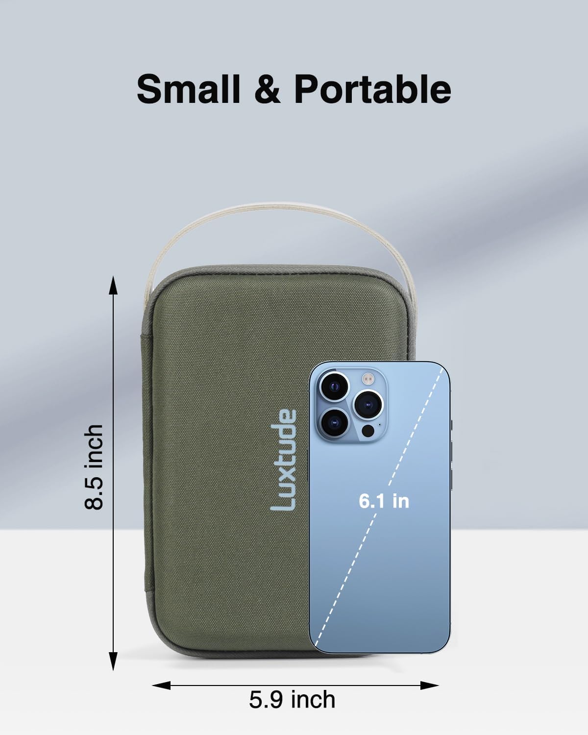 Luxtude Organizador electrónico de viaje, organizadores tecnológico...