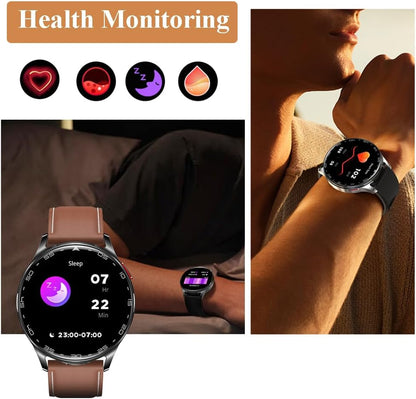 Alliget Reloj inteligente con auriculares, reloj inteligente Blueto...