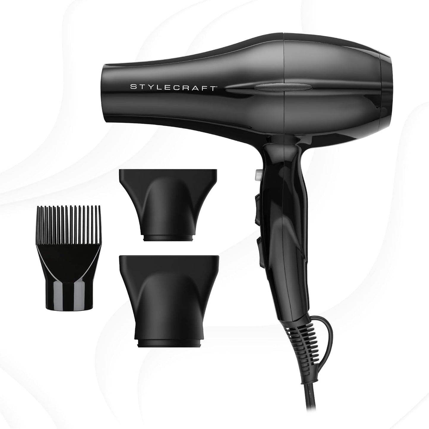 StyleCraft Peewee - Secador de fusión Tri-Plex Tech para cabello se...