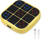 KOQQQ Juego de pernos recargables Tic-Tac-Toe, consola de rompecabe...