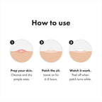 Mighty Patch™ Invisible+ Patch - Parches hidrocoloides para acné in...
