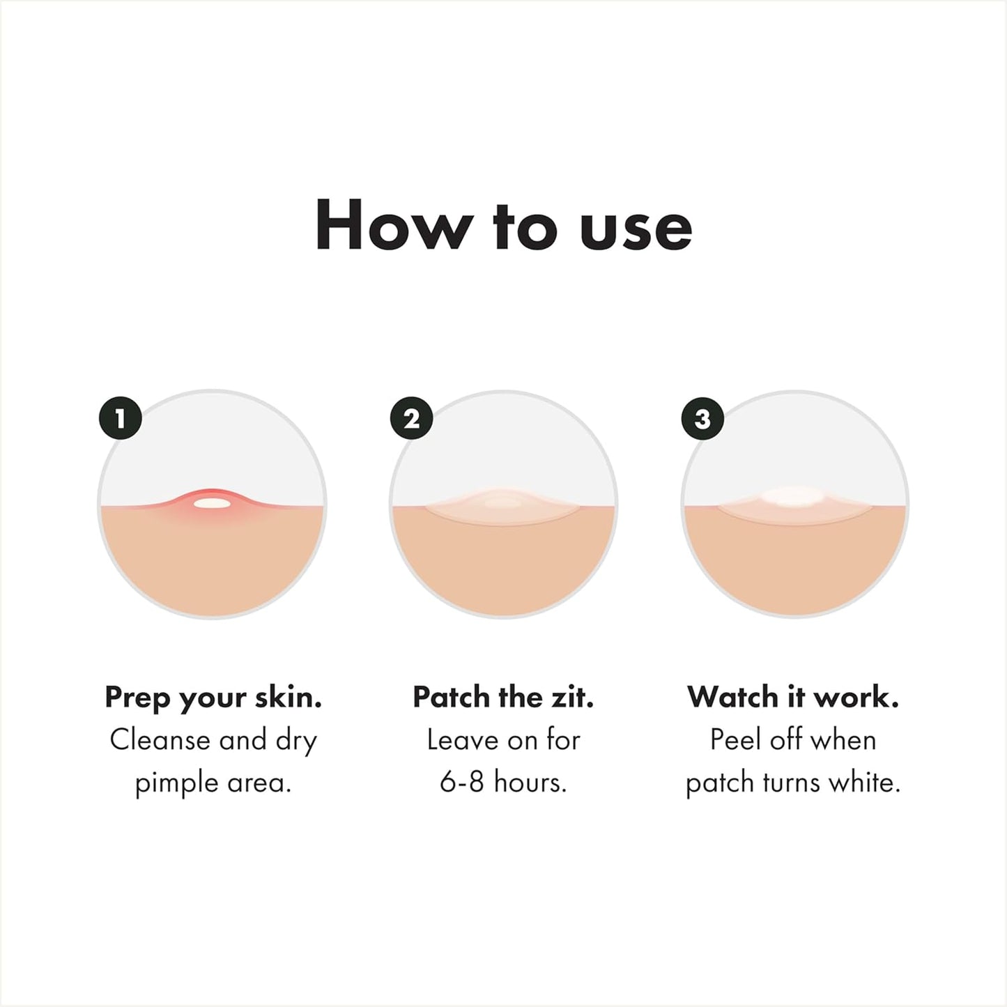 Mighty Patch™ Invisible+ Patch - Parches hidrocoloides para acné in...