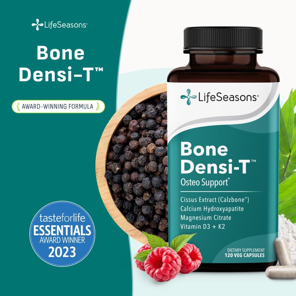 LifeSeasons Bone Densi-T - Soporte de osteo y calcio - Densidad min...