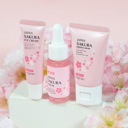LAIKOU Juego de Cuidado de la Piel JAPAN SAKURA - Juego de regalo d...