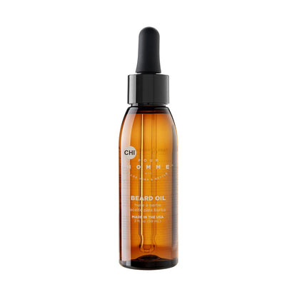 CHI Pour Homme Aceite para barba para hombres, suaviza y suaviza el...