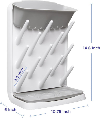 Ubbi Estante de secado vertical para biberones, organizador de seca...