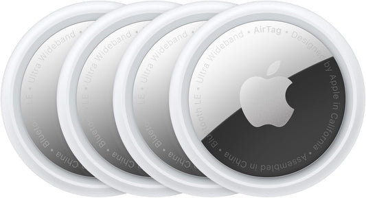 Apple AirTag 4 Pack Mantén un seguimiento y encuentra tus