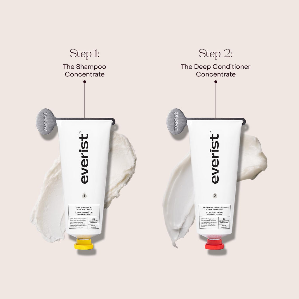 Everist Haircare Essentials Duo | Champú y acondicionador, latas |...