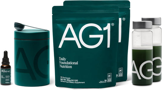 AG1 Greens - Suplemento en polvo | Mejora la salud intestinal | Mul...