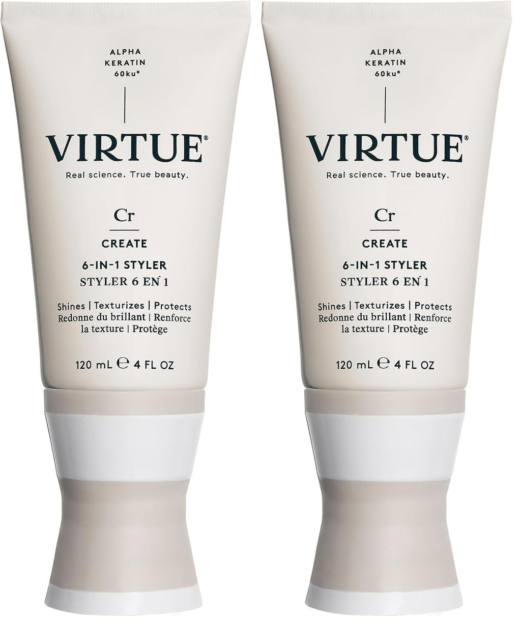 Virtue 6-en-1 Estilizador de Cabello, Crema de Peinado con Protecci...