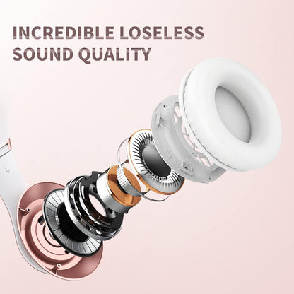 Uliptz Auriculares Bluetooth inalámbricos, tiempo de reproducción d...