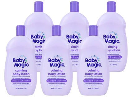 Baby Magic Loción calmante, lavanda y manzanilla, ayuda a reconfort...