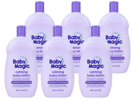 Baby Magic Loción calmante, lavanda y manzanilla, ayuda a reconfort...