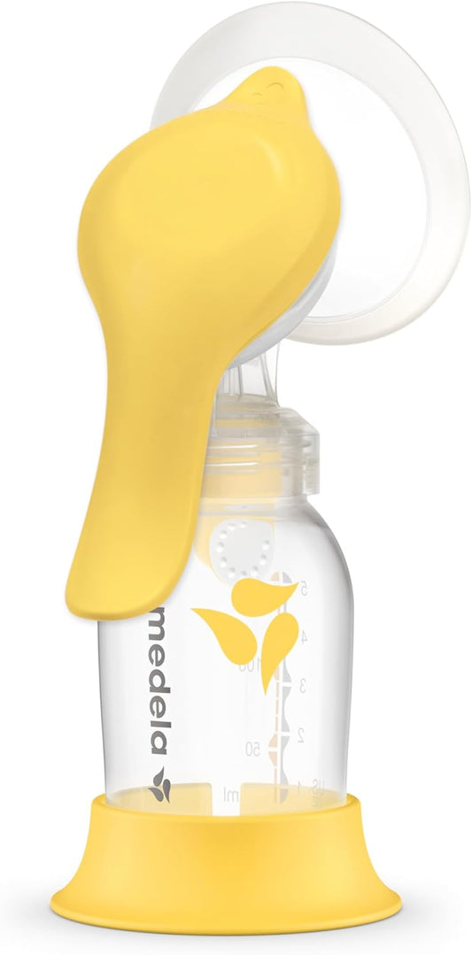Extractor de leche manual Medela Harmony, diseño suizo compacto con...