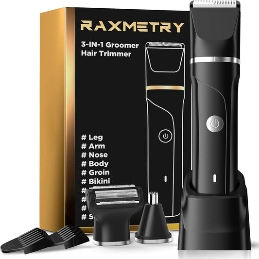 Recortadora de Barba para Hombres, Manscape Recortadora de Vello Co...