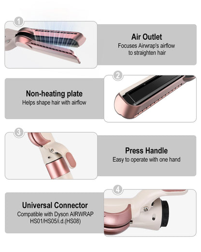 Accesorio de flujo de aire compatible con Dyson Airwrap Multi-Style...