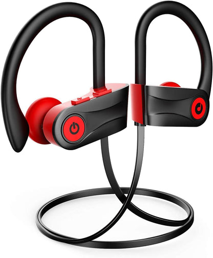 Otium Auriculares deportivos inalámbricos Bluetooth 5.3 con micrófo...