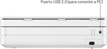 HP Envy 6155e Impresora inalámbrica todo en uno de inyección de tinta a color, Portobello, Imprimir, escanear, copiar, Impresión dúplex Ideal para el hogar, prueba de 3 meses de Instant Ink incluida
