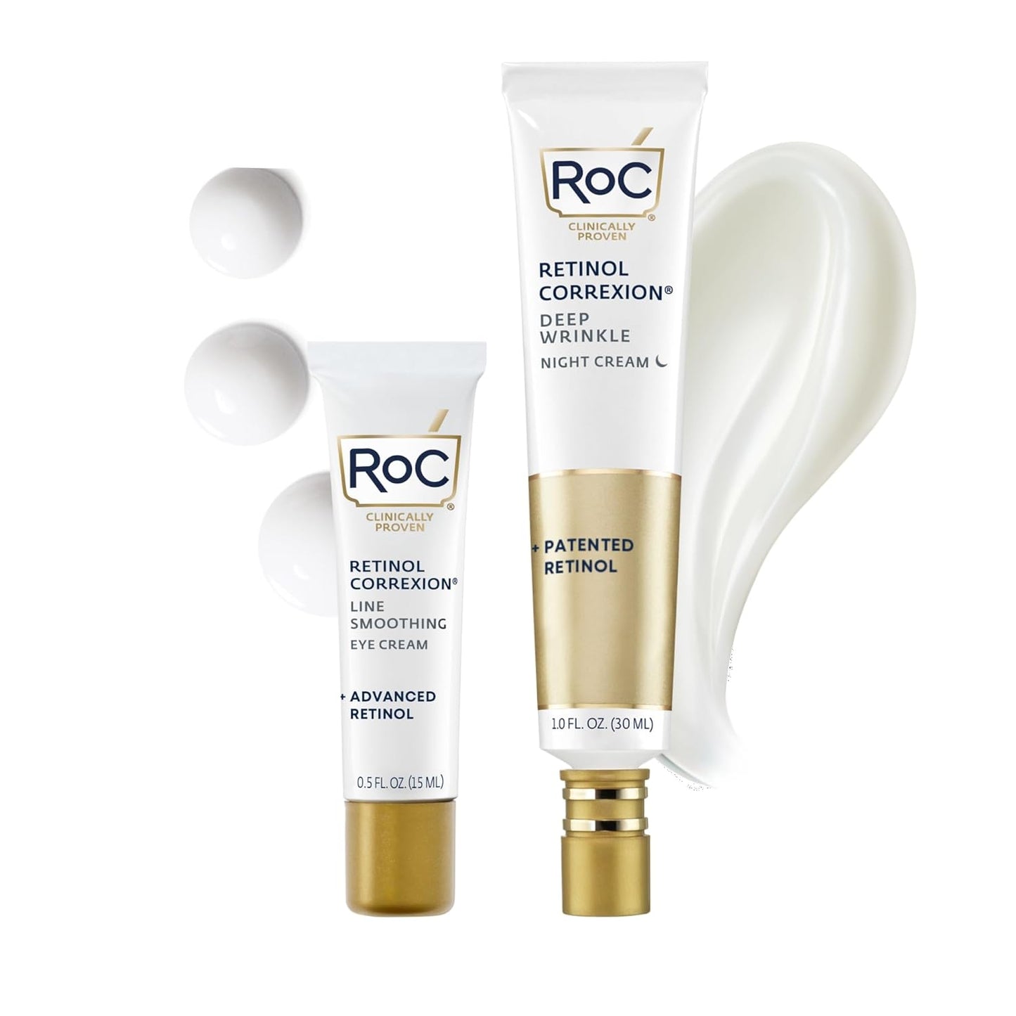 RoC conjunto de reparación de arrugas profundas, corrección con ret...