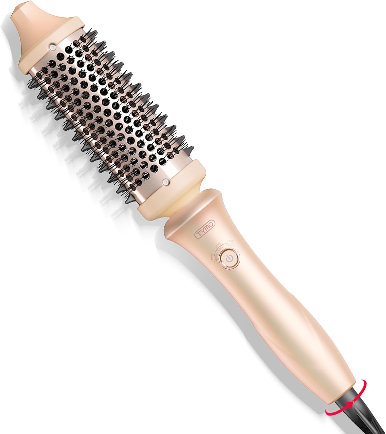TYMO STYLUX - Cepillo rizador térmico de 1.7 pulgadas con ajuste fl...
