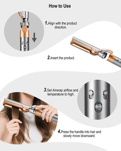 Accesorio de flujo de aire compatible con Dyson Airwrap Multi-Style...
