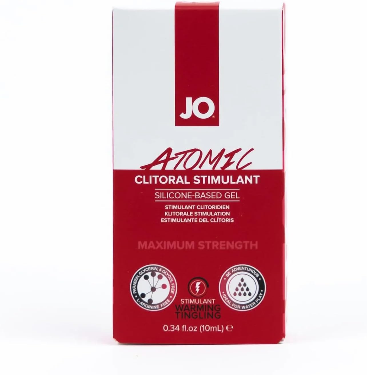 JO Atomic Clitoral Gel \u2013 Gel estimulante del clítoris con base...