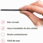 VEYES INC Pinzas de pestañas para extensiones de pestañas, pinzas d...