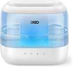 DREO Humidificadores de 4L para dormitorio, tiempo de ejecución de...