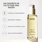 OUAI Aceite para el cabello, protector térmico ligero, control del...