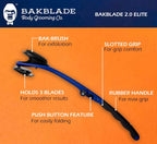 BAKblade 2.0\/ELITE PLUS - Depilador de espalda y afeitadora corpor...
