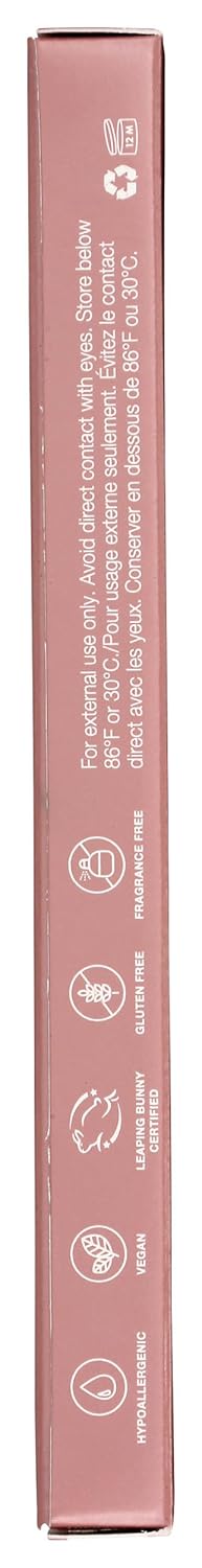 Mineral Fusion Lápiz retráctil para cejas marrón oscuro, 0.003 onzas