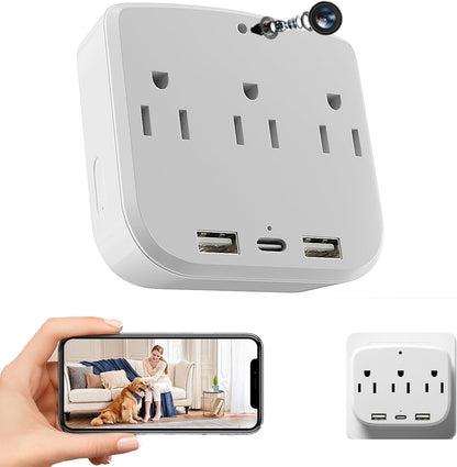 ULar Cargador de pared de cámara de salida 4K para interiores, moni...